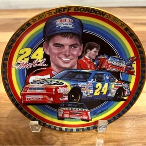 Jeff Gordon 24 Collectible Plate 1997 Hamilton Collection